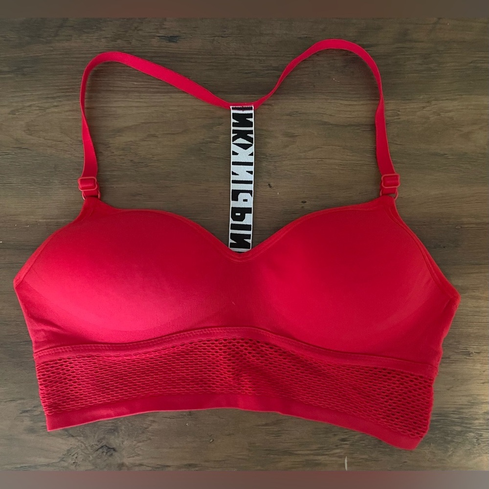 Victoria's Secret and Pink Black and Red Sport Bras - Picture 2 of 9